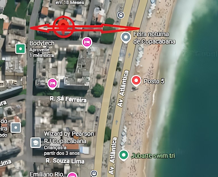 2 Minutos da Praia Posto 5 Copacabana