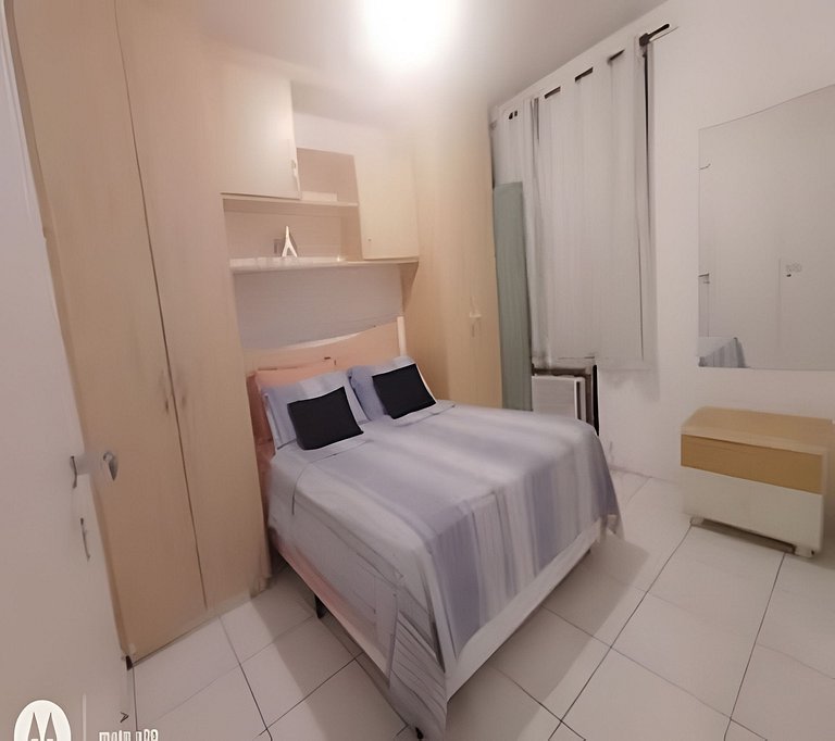Flat com Piscina, Sauna e Estacionamento