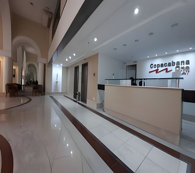 Flat com Piscina, Sauna e Estacionamento