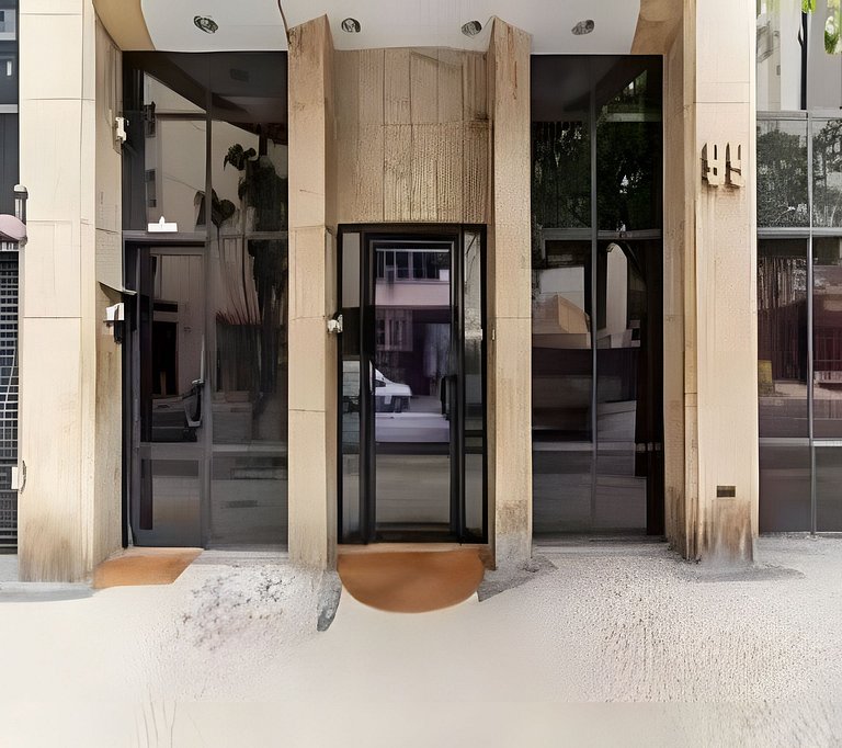 Flat com Piscina, Sauna e Estacionamento