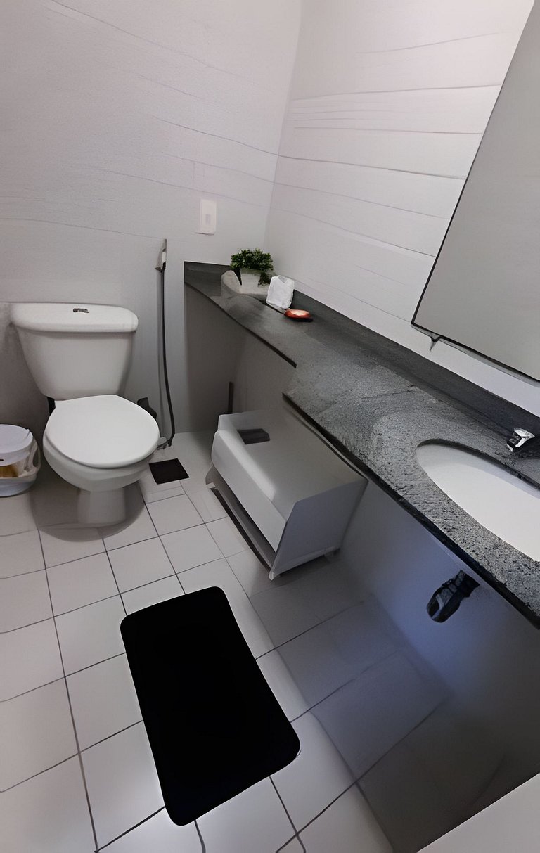 Hospede-se perto da praia com conveniência