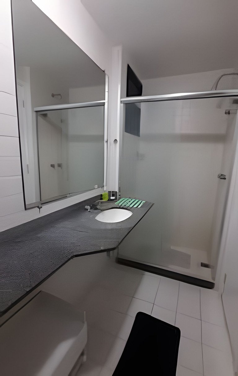 Hospede-se perto da praia com conveniência