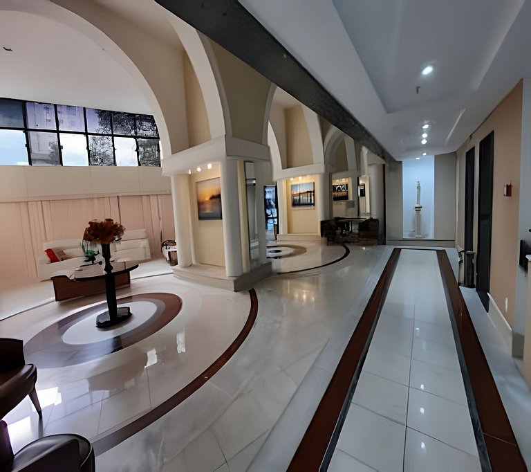 Hospede-se perto da praia com conveniência