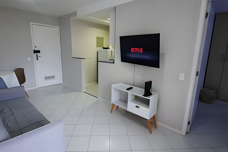 Hospede-se perto da praia com conveniência