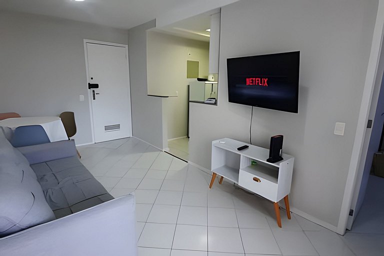 Hospede-se perto da praia com conveniência