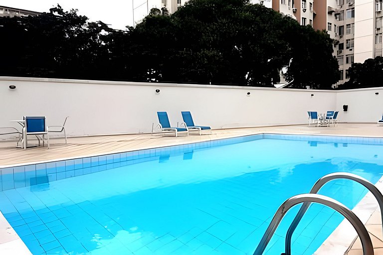 Hospede-se perto da praia com conveniência