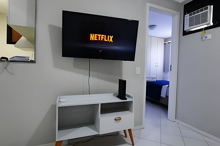 Hospede-se perto da praia com conveniência