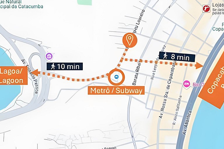 Seu apartamento em Copacabana espera por você! Rj