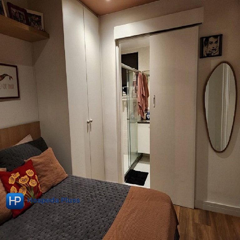 Apartamento em Copacabana com piscina