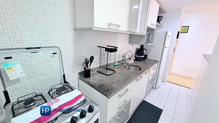 Excelente flat em Copacabana com vaga de garagem