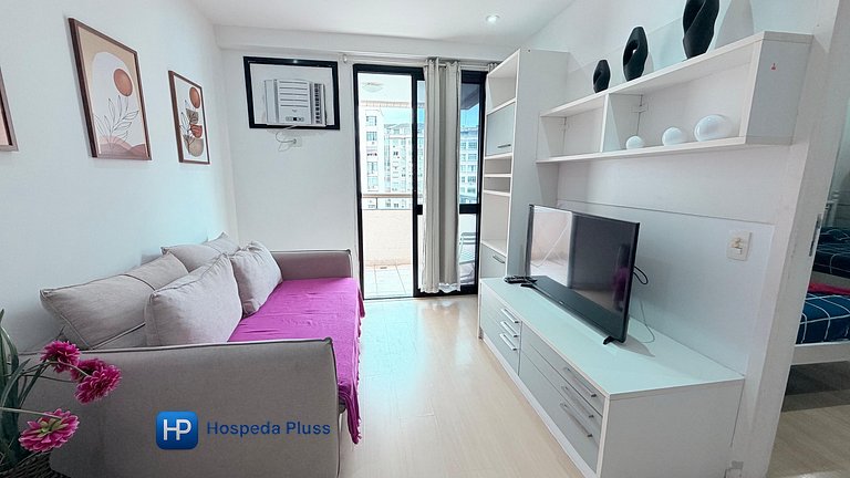 Excelente flat em Copacabana com vaga de garagem