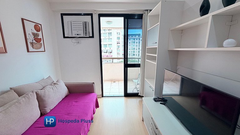 Excelente flat em Copacabana com vaga de garagem