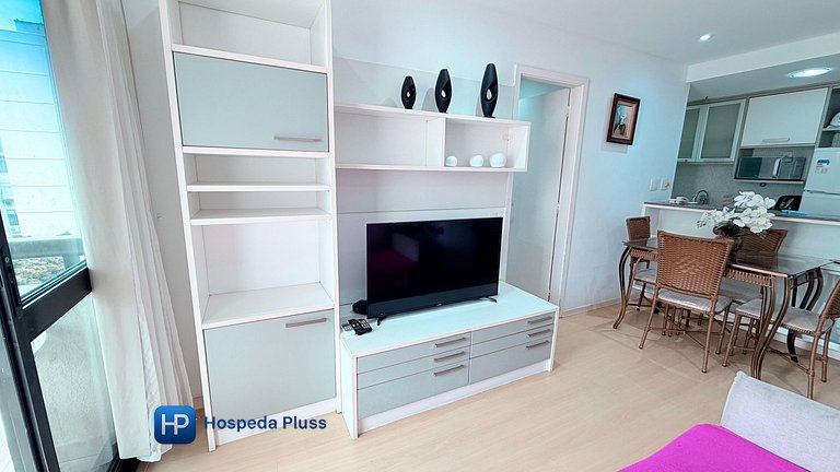 Excelente flat em Copacabana com vaga de garagem